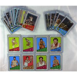 1972/73 TOPPS BASKETBALL NEAR SET (226 Cards)