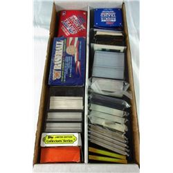 SHOEBOX FULL: 25- SMALL SETS MOSTLY BASEBALL,