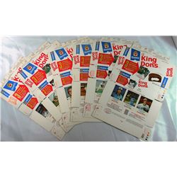 8 - 1975 HOSTESS KING DONS PANELS / BOX COMPLETE-