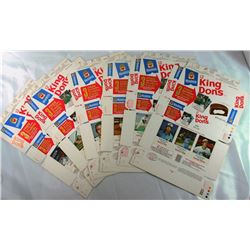 8 - 1975 HOSTESS KING DONS PANELS / BOX COMPLETE-