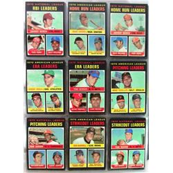 1971 TOPPS BASEBALL NEAR SET (only missing 7)