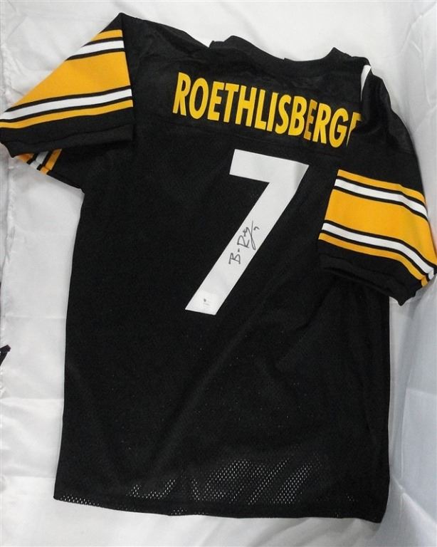 ben roethlisberger autographed jersey