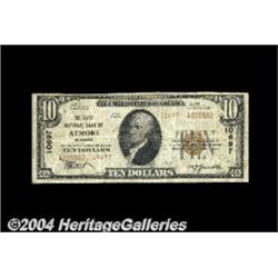 Atmore, AL - $10 1929 Ty. 2 The First NB Ch. #