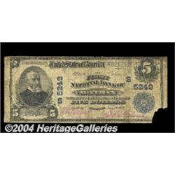 Two Dothan, Alabama Banks.Dothan, AL - $5 1902