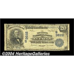 Eufaula, AL - $20 1902 Plain Back Fr. 652 The