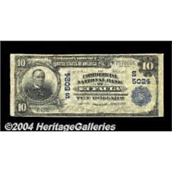 Eufaula, AL - $10 1902 Plain Back Fr. 632 The