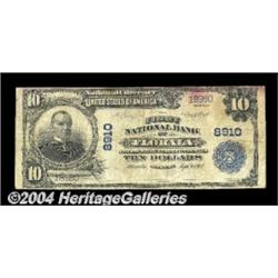 Florala, AL - $10 1902 Plain Back Fr. 626 The