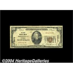 Greenville, AL - $20 1929 Ty. 1 The First NB