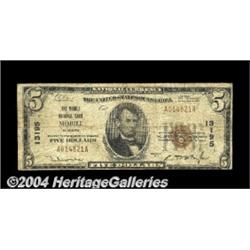 Mobile, AL - $5 1929 Ty. 1 The Mobile NB Ch. #