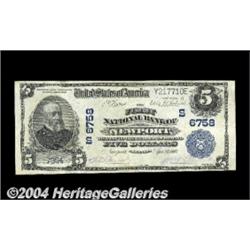 Newport, AR - $5 1902 Plain Back Fr. 598 The