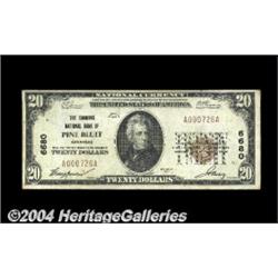 Pine Bluff, AR - $20 1929 Ty. 1 The Simmons NB