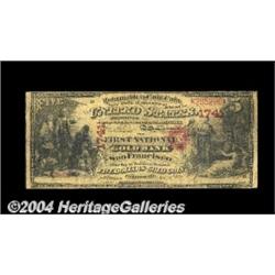 San Francisco, CA - $5 1870 Fr. 1136 The First