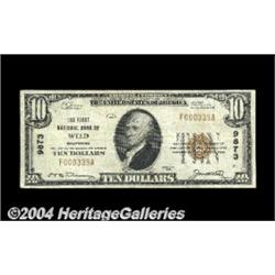 Weed, CA - $10 1929 Ty. 1 The First NB Ch. #