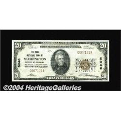 Washington, DC - $20 1929 Ty. 1 The Riggs NB
