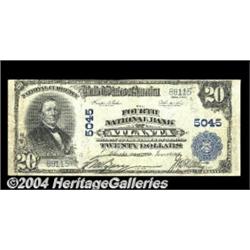 Atlanta, GA - $20 1902 Plain Back Fr. 658 The