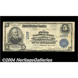 Belvidere, IL - $5 1902 Plain Back Fr. 598 The