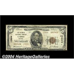 Cairo, IL - $5 1929 Ty. 2 The Security NB Ch.