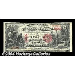 Carrollton, IL - $5 1875 Fr. 404 The Greene