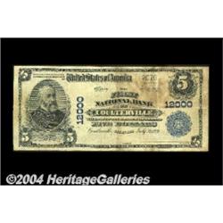 Coulterville, IL - $5 1902 Plain Back Fr. 608