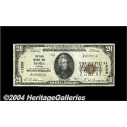 Flora, IL - $20 1929 Ty. 1 The Flora NB Ch. #