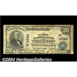 Kankakee, IL - $20 1902 Plain Back Fr. 653 The