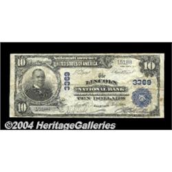 Lincoln, IL - $10 1902 Plain Back Fr. 625 The