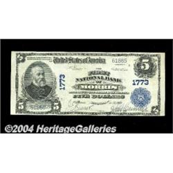 Morris, IL - $5 1902 Plain Back Fr. 601 The