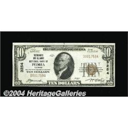 Peoria, IL - $10 1929 Ty. 1 Merchants &