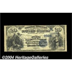 Pinckneyville, IL - $20 1882 Value Back Fr.