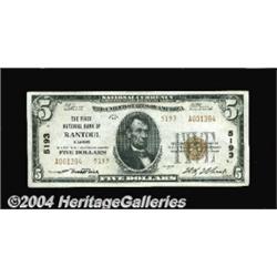 Rantoul, IL - $5 1929 Ty. 2 The First NB Ch. #