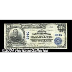 Savanna, IL - $10 1902 Plain Back Fr. 626 The