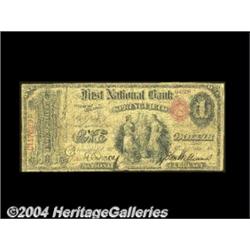 Springfield, IL - $1 Original Fr. 380 The