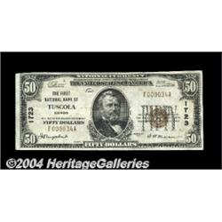 Tuscola, IL - $50 1929 Ty. 1 The First NB Ch.