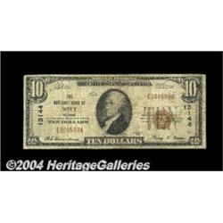 Witt, IL - $10 1929 Ty. 1 The NB of Witt Ch. #