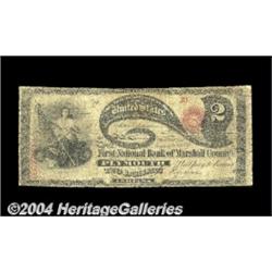 Plymouth, IN - $2 Original Fr. 389 The First