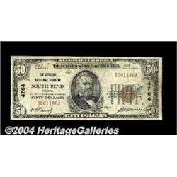 South Bend, IN - $50 1929 Ty. 1 The Citizens