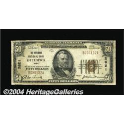 Ottumwa, IA - $50 1929 Ty. 1 The Ottumwa NB