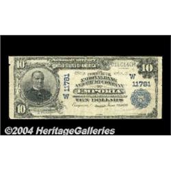 Emporia, KS - $10 1902 Plain Back Fr. 633 The