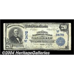 Osborne, KS - $20 1902 Plain Back Fr. 651 The
