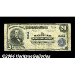 Winfield, KS - $20 1902 Plain Back Fr. 650 The