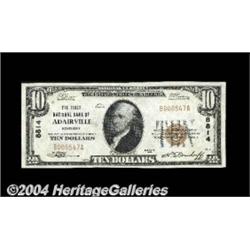 Adairville, KY - $10 1929 Ty. 1 The First NB