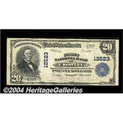 Crowley, LA - $20 1902 Plain Back Fr. 661