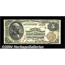 New Orleans, LA - $5 1882 Brown Back Fr. 469
