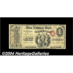 Frederick, MD - $1 Original Fr. 380 The First