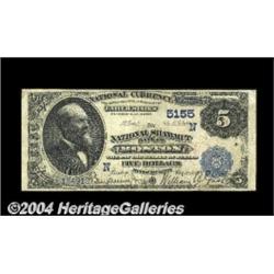 Boston, MA - $5 1882 Date Back Fr. 537 The