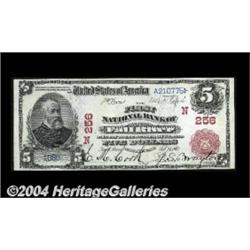 Fall River, MA - $5 1902 Red Seal Fr. 587 The