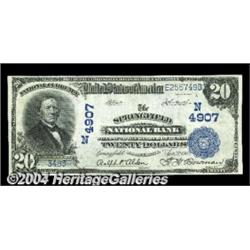 Springfield, MA - $20 1902 Date Back Fr. 648