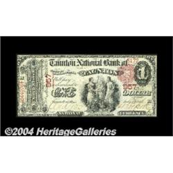 Taunton, MA - $1 1875 Fr. 383 The Taunton NB