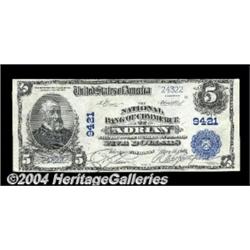 Adrian, MI - $5 1902 Plain Back Fr. 600 The NB