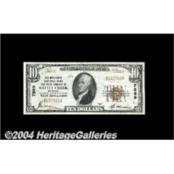 Battle Creek, MI - $10 1929 Ty. 1 Old